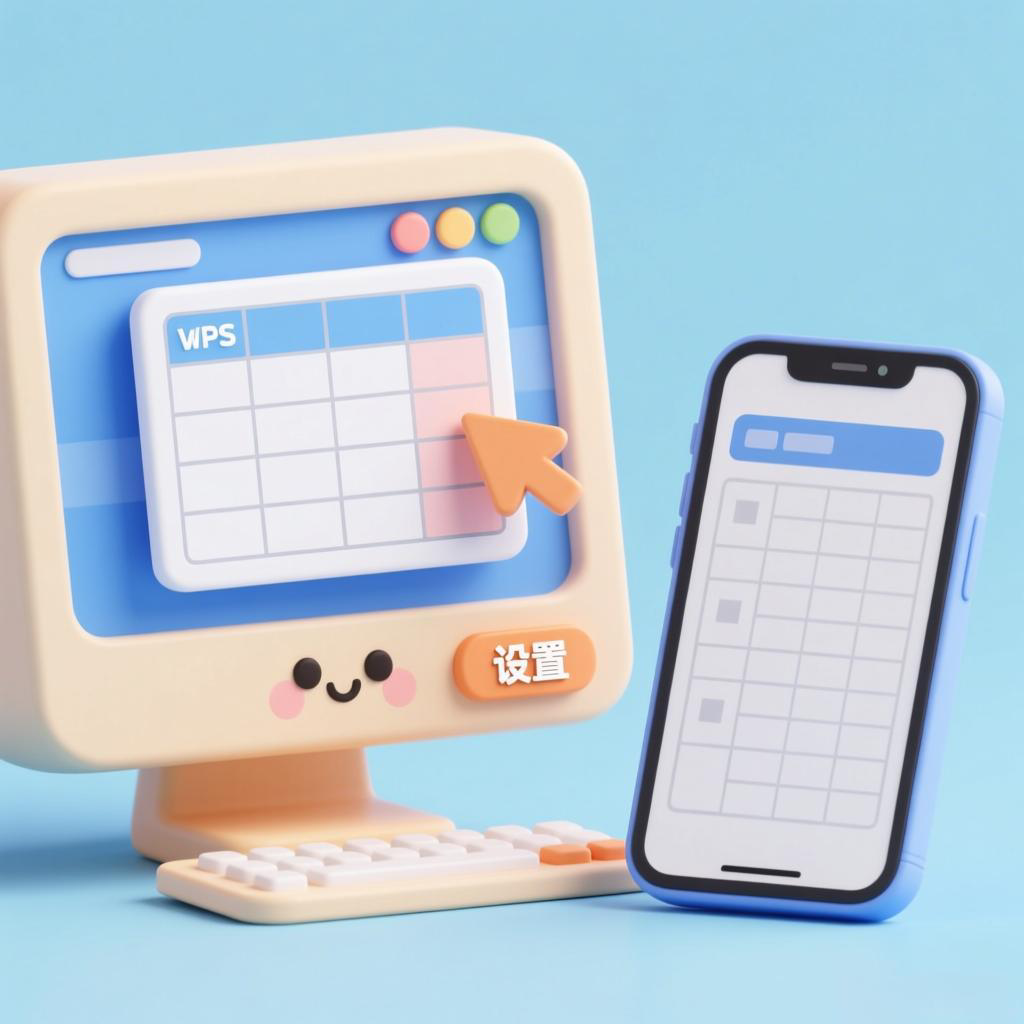 如何调整WPS表格以适应手机屏幕？